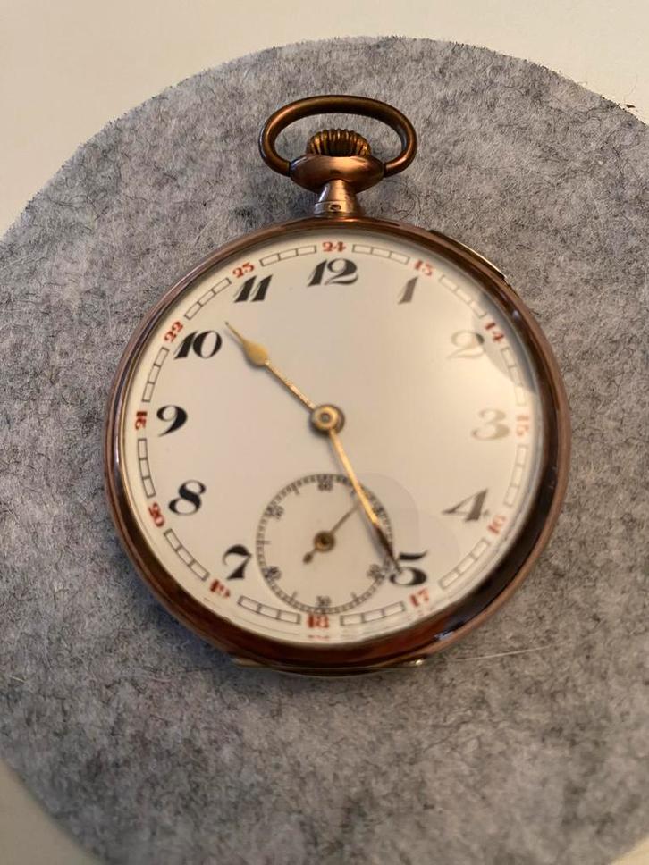 Vintage zakhorloge, Antiek en Kunst, Curiosa en Brocante, Ophalen of Verzenden