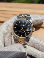 Rolex Datejust 16233 diamond dial 1992, Handtassen en Accessoires, Horloges | Heren, Ophalen, Rolex, Polshorloge, Zo goed als nieuw