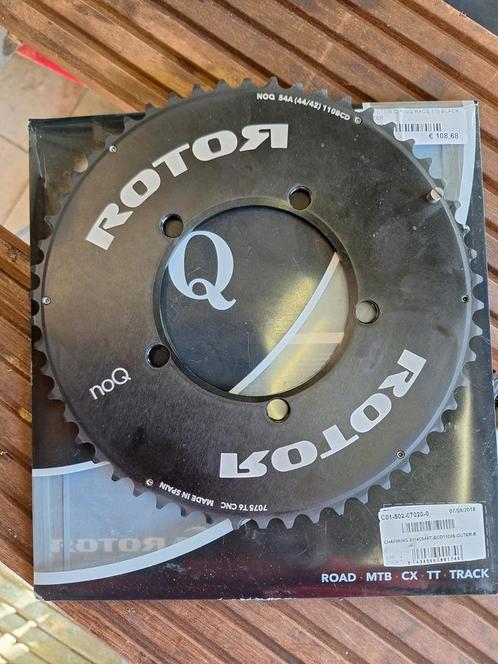 rotor 54T tandwielen zadelpennen  stuurpen en stuur, Vélos & Vélomoteurs, Vélos Pièces, Neuf, Enlèvement ou Envoi