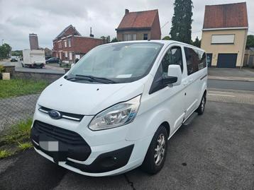 Ford transit custom 2.0tdci 9 personen met airco cruise cont