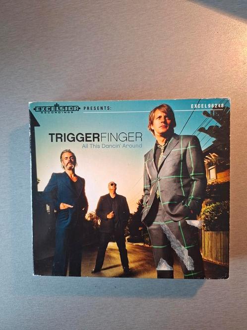Cd. Triggerfinger. All this dancin' around. (Digipack)., Cd's en Dvd's, Cd's | Rock, Zo goed als nieuw, Ophalen of Verzenden