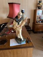 Lampe deco vintage retro pierrot colombine platre collection, Enlèvement, Comme neuf