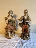 Beelden man en vrouw, Antiek en Kunst, Kunst | Beelden en Houtsnijwerken, Ophalen