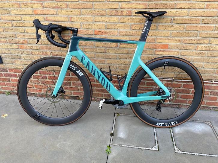 Koersfiets Canyon Aeroad CF SLX 7 Etap, Fietsen en Brommers, Fietsen | Heren | Sportfietsen en Toerfietsen, Zo goed als nieuw