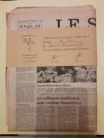 journal original Le Soir du 28 avril 1975, Utilisé, Enlèvement ou Envoi, Journal