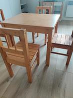 Tafeltje met 4 stoeltjes, Kinderen en Baby's, Ophalen, Zo goed als nieuw, Tafel(s) en Stoel(en)