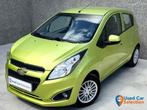 Chevrolet Spark 1.0i LTZ/ ALU/ Airco/ LEZOK/ 12m garantie, Voorwielaandrijving, Zwart, Leder en Stof, Bedrijf