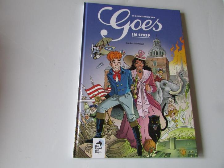 GOES IN STRIP, DE GESCHIEDENIS VAN, Boeken, Stripverhalen, Zo goed als nieuw, Eén stripboek, Ophalen of Verzenden