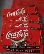 1 coca cola card hoesje met 4 boekjes incl kaarten en kortin, Nieuw, Ophalen of Verzenden