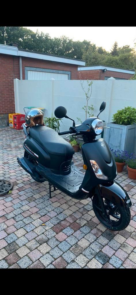 SYM Fiddle 2 - B-klasse scooter, Fietsen en Brommers, Scooters | SYM, Zo goed als nieuw, Fiddle, Klasse B (45 km/u), Benzine, Ophalen