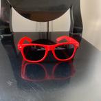 Lunettes de Soleil Rouge vif Wayfarer Saint-Émilion Pomerol, Enlèvement ou Envoi, Utilisé, Rouge, Lunettes