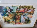 Théo Tobiasse litho, Antiek en Kunst, Kunst | Schilderijen | Modern, Ophalen