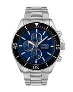 Hugo Boss HB1513704 Ocean Edition heren horloge, Handtassen en Accessoires, Horloges | Heren, Staal, Staal, Polshorloge, Nieuw