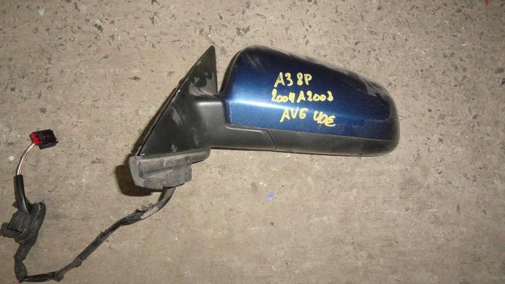 A vendre retroviseur gauche Audi A3 8P 2004 à 2008, Autos : Pièces & Accessoires, Rétroviseurs, Audi, Utilisé, Enlèvement