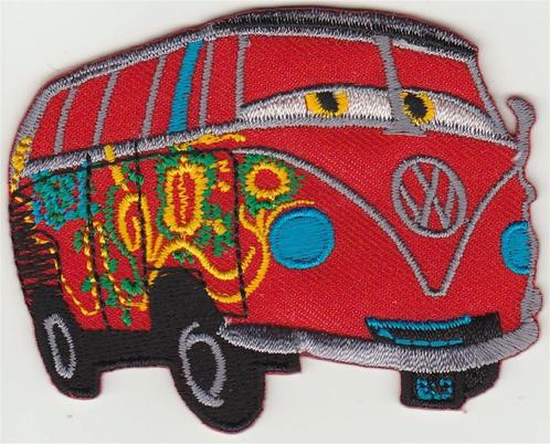 Volkswagen Minibus stoffen opstrijk patch embleem #6, Verzamelen, Automerken, Motoren en Formule 1, Nieuw, Verzenden