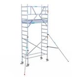 stelling Euroscaffold, Doe-het-zelf en Bouw, Steigers, Ophalen, Zo goed als nieuw, Rolsteiger of Kamersteiger, 2 tot 5 meter