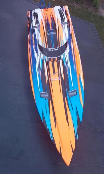 Traxxas Spartan VXL-6S Oranje Castle Brushless-Geüpgrade beschikbaar voor biedingen