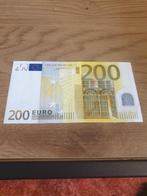 Billet de 200€ de l'année 2002, Timbres & Monnaies, Billets de banque | Europe | Euros, Enlèvement ou Envoi