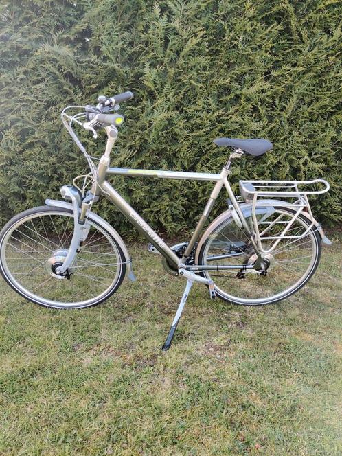 Gazelle Medeo elektrische herenfiets, Fietsen en Brommers, Fietsen | Heren | Sportfietsen en Toerfietsen, Zo goed als nieuw, Gazelle