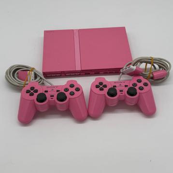 SONY SCPH-77004 PS2 Console Slim - Rozé - met 2 controllers beschikbaar voor biedingen