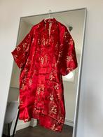 Kimono rood goudkleurig universele maat, Nieuw, Maat 38/40 (M), HOHO Hong Kong, Ophalen