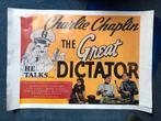 Poster Charlie Chaplin - The Great Dictator, Collections, Affiche, Utilisé, Enlèvement ou Envoi, Film