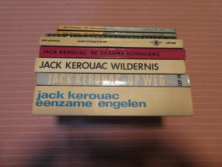 Jack Kerouac - collectie - 8 boeken Beat Generation, Boeken, Literatuur, Ophalen of Verzenden