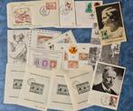 Veel Belgische postzegels op vellen, enveloppen eerste dag,, Ophalen of Verzenden, Postfris, Overig, Postfris