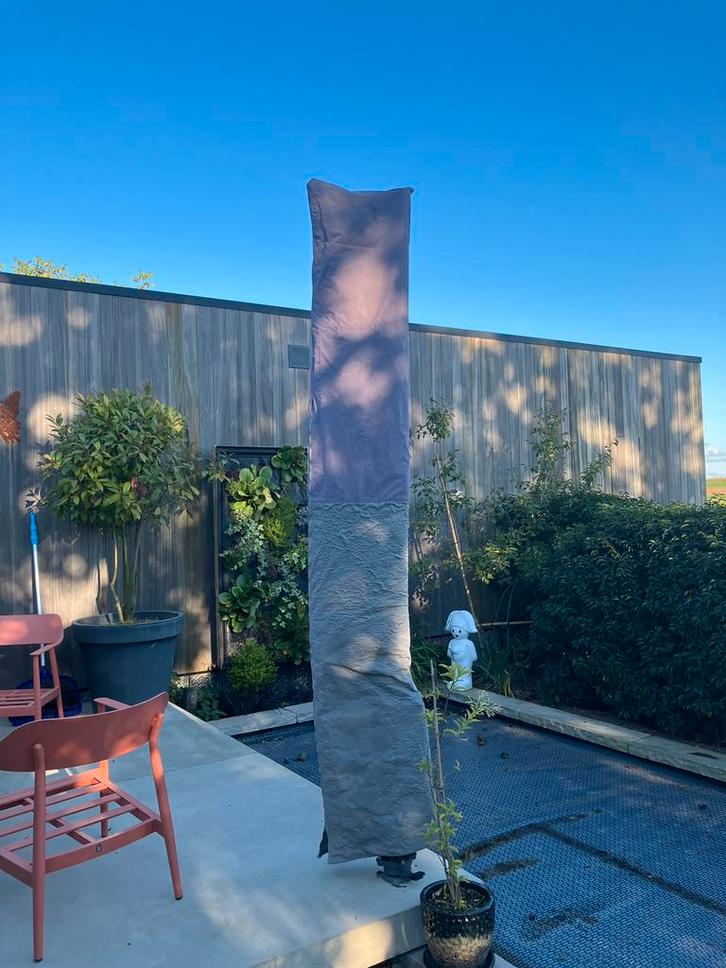 Parapluie flottant, Jardin & Terrasse, Parasols, Utilisé, Parasol flottant, 3 à 4 mètres, Inclinable, Réglable, Enlèvement