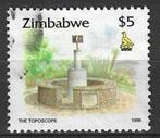 Zimbabwe 1995 - Yvert 326 - Toposcoop (ST), Timbres & Monnaies, Timbres | Afrique, Affranchi, Zimbabwe, Envoi
