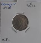 Engeland George V six pence 1936 zilver, Verzenden