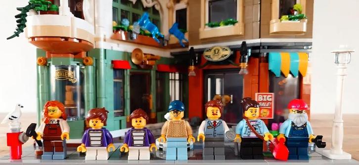 Lego Icons 11371 Winkelstraat, 1x opgebouwd, Enfants & Bébés, Jouets | Duplo & Lego, Comme neuf, Lego, Ensemble complet, Enlèvement ou Envoi