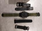 Garmin Fenix 7 Solar met 3 bandjes, Handtassen en Accessoires, Sporthorloges, Ophalen, Gebruikt, Garmin Fenix
