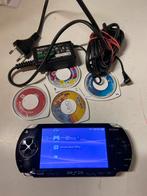 Psp met 4 games, Games en Spelcomputers, Ophalen of Verzenden, Zo goed als nieuw, PSP