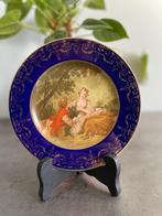 Vintage decoratief sierbord, Antiek en Kunst, Antiek | Porselein, Ophalen