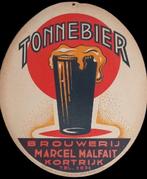 Tonnebier Brouwerij Marcel Malfait in karton, Ophalen of Verzenden, B, Retrohouse@telenet.be, B