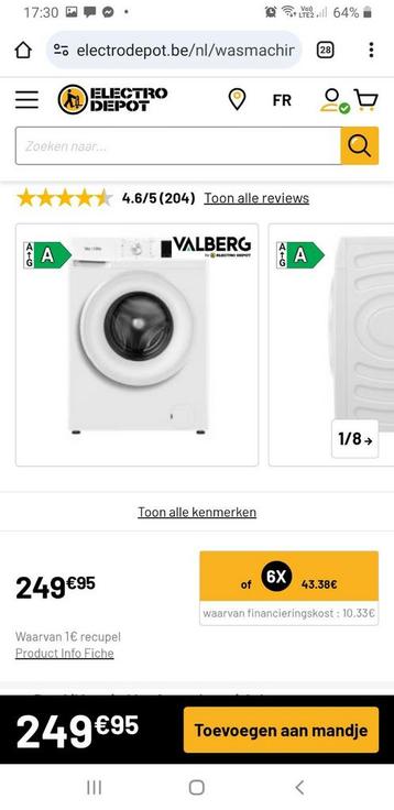 korting bon wasmachine ruil tegen elektrische fiets  !! beschikbaar voor biedingen