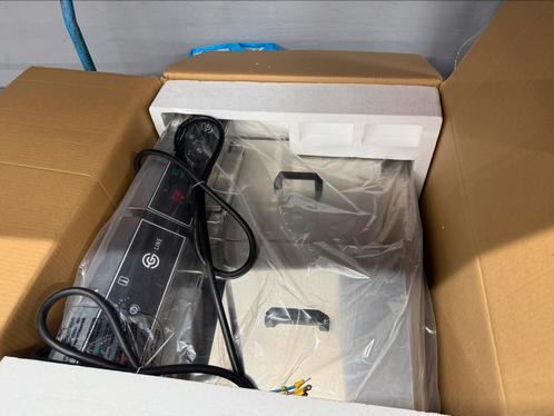 Friteuse 2 x 10l met aftapkraan 440v (professioneel), Elektronische apparatuur, Frituurpannen, Nieuw, Ophalen