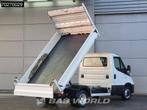 Iveco Daily 35C14 Kipper 3500kg trekhaak Airco Cruise Kieper, Auto's, Bestelwagens en Lichte vracht, Gebruikt, Euro 6, Wit, Bedrijf