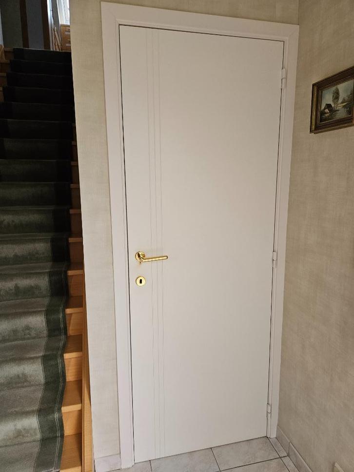 binnendeuren, Doe-het-zelf en Bouw, Deuren en Vliegenramen, Zo goed als nieuw, Binnendeur, 200 tot 215 cm, Minder dan 80 cm, Hout