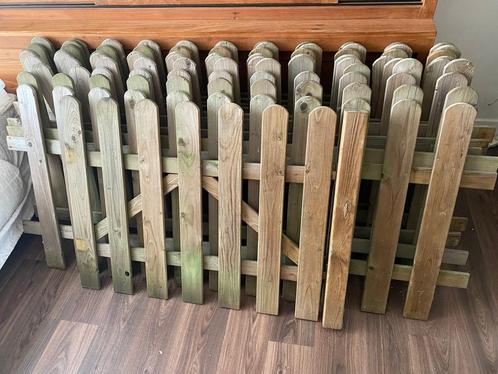 Clôture + portail, Tuin en Terras, Tuinhekken en Hekwerk, Gebruikt, Ophalen