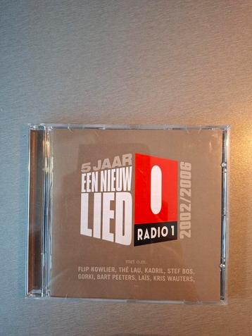 Cd  5 jaar een nieuw lied. 2002/2006. (Radio 1). beschikbaar voor biedingen