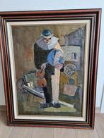 Schilderij De Meulemeester. De clown., Ophalen