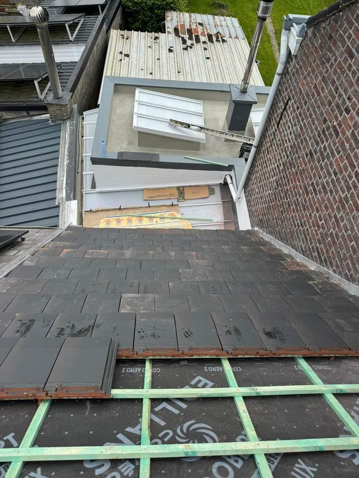 Dak, richel, gevel, zink, Tuin en Terras, Terrasdelen en Vlonders