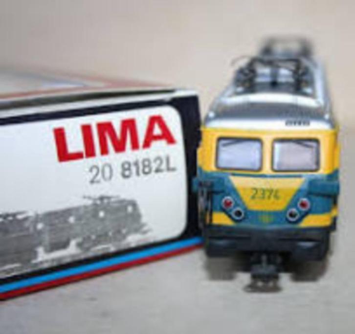 208182L LIMA HO — E-Lok belge, série 23 (E2500566), Hobby & Loisirs créatifs, Trains miniatures | HO, Comme neuf, Locomotive, Lima