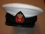 BELGIQUE - ABL - KEPI FORCE NAVALE, Ophalen of Verzenden, Marine, Helm of Baret