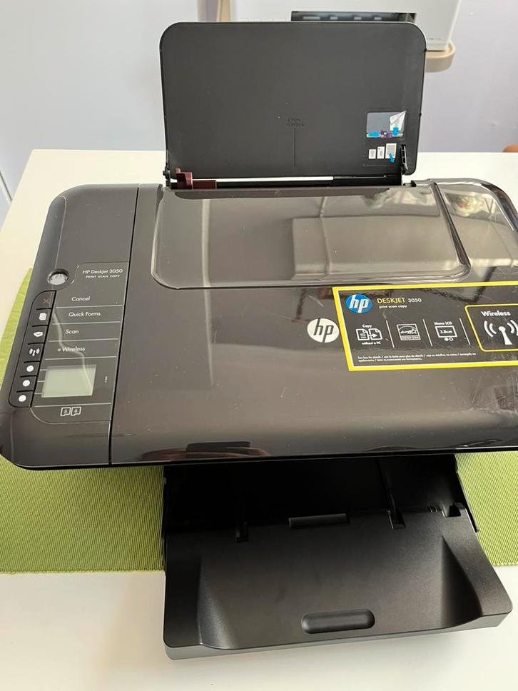 DeskJet 3050 All-in-one inkjetprinter, Computers en Software, Printers, Gebruikt, Printer, Inkjetprinter, Scannen, Ingebouwde Wi-Fi