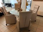 Super mooie eethoek, Ophalen, Zo goed als nieuw, 4 tot 6 stoelen