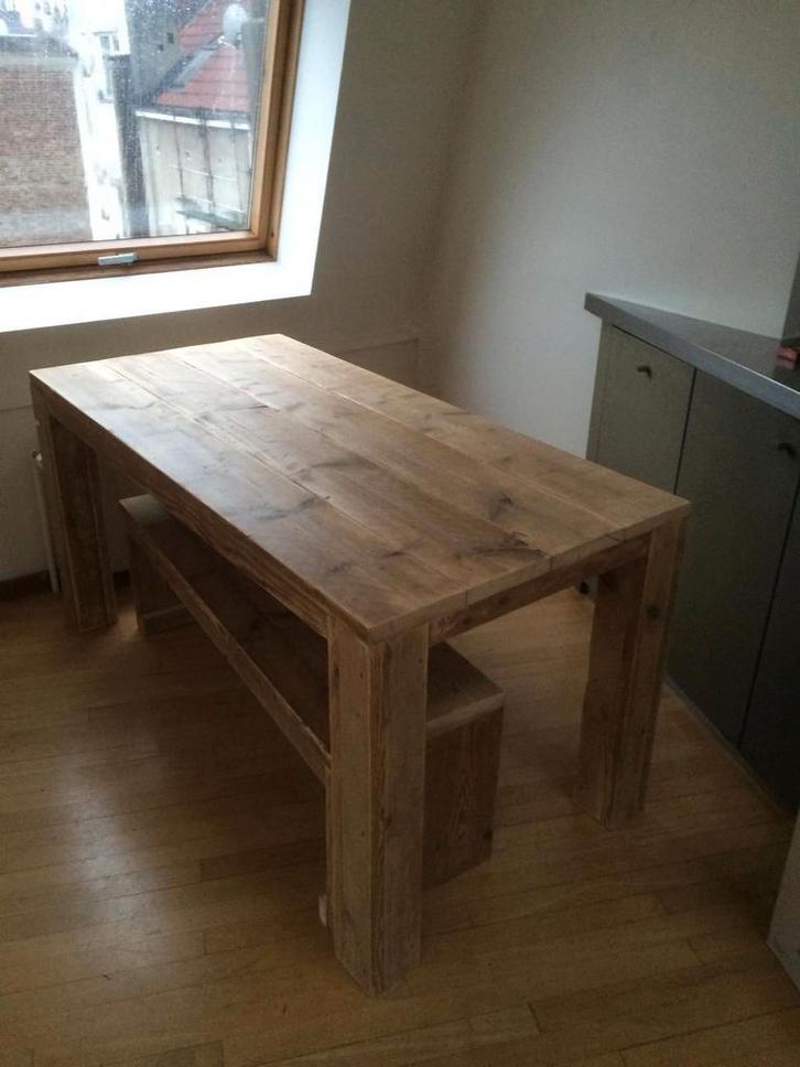 Steigerhout eettafels gratis thuisbezorgd, Huis en Inrichting, Tafels | Eettafels, Ophalen of Verzenden