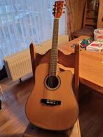 Harley Benton D-120CE NT, Muziek en Instrumenten, Snaarinstrumenten | Gitaren | Elektrisch, Ophalen, Zo goed als nieuw, Hollow body